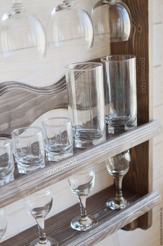 Подставка для стаканов на кухню на столешницу