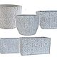 Round small concrete pot Provence Openwork series. Pots1. Decor concrete Azov Garden. My Livemaster. Фото №5