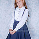 School uniform: School dress Art.065. School uniforms. ModSister. My Livemaster. Фото №4