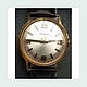 Men's watch Raketa, vintage, gold plated, USSR, Vintage watches, Moscow,  Фото №1