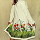 Coat "Tulips". Coats. Kushnir handmade. Online shopping on My Livemaster.  Фото №2