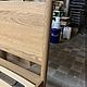 Двуспальная кровать из массива дуба Trigon. Кровати. Oak-furniture-land. Ярмарка Мастеров.  Фото №5