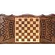 Hand-carved backgammon 'Wolf' Art. .002. Backgammon and checkers. Gor 'Derevyannaya lavka'. My Livemaster. Фото №4