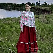 Русский стиль handmade. Livemaster - original item Cossack women`s costume 