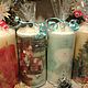 Christmas candles-2. Candles. nikazvereva. My Livemaster. Фото №6