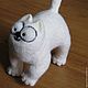 Валяшка кот Саймона, Мягкие игрушки, Иркутск,  Фото №1