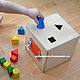 Desarrolla de Juguete 'Lógico Cubo-Sorter' con zamochkom. Play sets. Nikolaj Masteriya. Online shopping on My Livemaster.  Фото №2