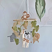 Работы для детей, handmade. Livemaster - original item Mobiles on the crib. Handmade.