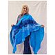 Stoles: woolen Blue Lagoon stole, Wraps, Orel,  Фото №1