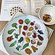 Тарелка для здорового питания + пиала (салатник) + инструкция, Наборы посуды, Москва,  Фото №1