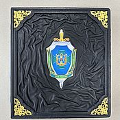 Сувениры и подарки handmade. Livemaster - original item Gift books: FSB photo album (gift leather). Handmade.