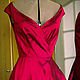 Order Red dress-vintage silk taffeta 'Sophie'. Lana Kmekich (lanakmekich). Livemaster. . Dresses Фото №3