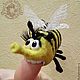 Keychain ' Hungry 1 April bee'. Key chain. HANDMADE Studio. Online shopping on My Livemaster.  Фото №2