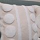 Pillow Embroidered Decorative Circles. Pillow. Bunniess and friends (toys-for-kids). My Livemaster. Фото №4