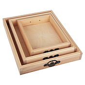 Для дома и интерьера handmade. Livemaster - original item set baskets trays for the home for painting decoupage. Handmade.