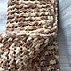 Plaid made of soft yarn Alize Puffy color pattern braiding. Baby blankets. krykova (Krykova). My Livemaster. Фото №5