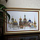 Вышитая картина "Санкт-Петербург", Картины, Краснодар,  Фото №1