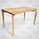 Стол обеденный из массива дерева SOLUNA. Столы. Мебельный бутик (Wofurniture). Ярмарка Мастеров.  Фото №4
