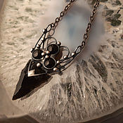 Украшения handmade. Livemaster - original item Three-eyed Raven Pendant (p-011-09). Handmade.