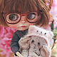 Тедди Слоник 12 см/Teddy Elephant. Мишки Тедди. Cozy Josie. Ярмарка Мастеров.  Фото №9