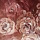 Oil painting of a rose on a brown background. Pictures. sharaeva-elena. My Livemaster. Фото №5