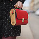 Urban women bag Big Red leather. Classic Bag. Mart Bags (martbags). My Livemaster. Фото №6
