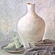 Картины: "Белая ваза" картина маслом