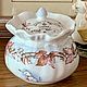 Мешочек-горшочек «Winter». Ежевичная поляна.Royal Doulton. Англия, Горшочки, Орел,  Фото №1