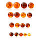 Ball-amber8mm-Cognac color-Drilled - Real. Beads1. Амбер Бутик янтарь украшения. Online shopping on My Livemaster.  Фото №2