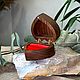 Заказать Футляр для обручальных колец. Сериков Семён (serikovwoodcraft). Ярмарка Мастеров. . Шкатулки Фото №3