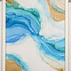Wave. Alcohol ink 40*50 cm. Pictures. alm-studio. Online shopping on My Livemaster.  Фото №2