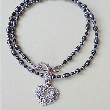 Украшения ручной работы. Ярмарка Мастеров - ручная работа Чокер женский с подвеской Сердце. Handmade.