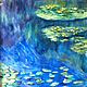 Order Oil painting-water Lilies . (matuchkQ). Livemaster. . Pictures Фото №3