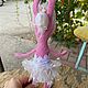 Игрушка зайка, балерина, зайчонок, зая. Войлочная игрушка. PodarkiArt. Ярмарка Мастеров.  Фото №5