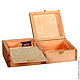 36188.5 CCP a couple of Tea boxes, the lid-container 36 18 8.5 cm, Blanks for decoupage and painting, Moscow,  Фото №1