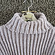 Fleece turtleneck sweater, light grey (No. №695). Mens sweaters. Rogopuh. My Livemaster. Фото №6