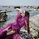 Заказать Шелковое платье с воланами из фатина. OLYA WHITE. Ярмарка Мастеров. . Платья Фото №3
