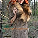 Замшевая куртка с пышным мехом енота. Куртки. Ирина (dneproart). Ярмарка Мастеров.  Фото №4