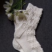 Аксессуары handmade. Livemaster - original item Socks: perlen. Handmade.