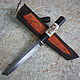 Knife 'Samurai' TANTO hh12mf ' Carp'. Knives. Artesaos e Fortuna. My Livemaster. Фото №5