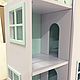 Домик-стеллаж высокий с ящиками 220х110х32 см. Стеллажи. Pituka. Ярмарка Мастеров.  Фото №5
