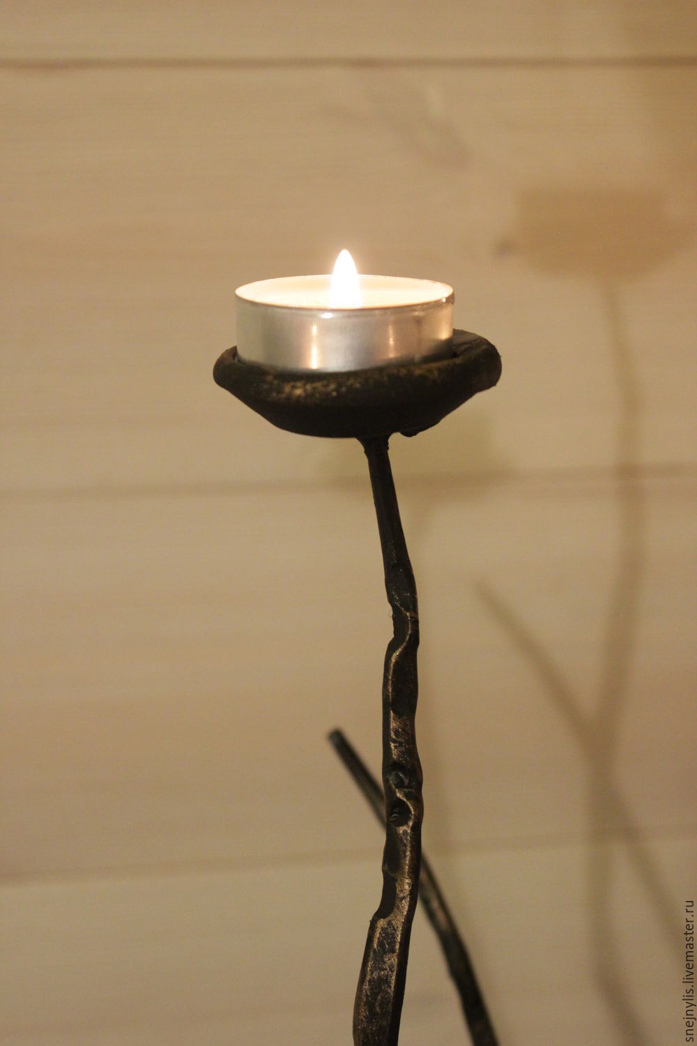 Outdoor Wrought Iron Candle Holder Handmade Online On Order Outdoor Wrought Iron Candle Holder Handmade Siberianblacksmith Livemaster Black