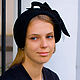 Meningitka 'araña'. Hats1. EDIS | дизайнерские шляпы Наталии Эдис. Интернет-магазин Ярмарка Мастеров.  Фото №2