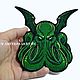 Patch on clothing octopus Cthulhu chevron patch. Patches. shevronarmy. My Livemaster. Фото №6
