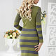 Dress ' Green edge'. Dresses. masutina2. Online shopping on My Livemaster.  Фото №2