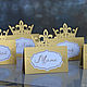'Crown' Seating card. Card. Evrica (Evrica). Online shopping on My Livemaster.  Фото №2