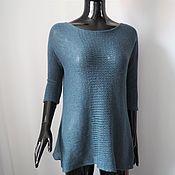 Knitted top with sequins
