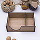 Order Napkin holder with natural oak veneer. derevyannaya-masterskaya-yasen (yasen-wood). Livemaster. . Napkin holders Фото №3