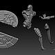 Фигурка/статуэтка Bakugan Preyas/Бакуган Преяс под покрас. Статуэтки. Высокое 3D искусство. Ярмарка Мастеров.  Фото №9