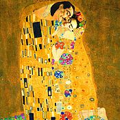Картины и панно ручной работы. Ярмарка Мастеров - ручная работа Pintura de Salvador Dalí y Frida Kahlo. Klimt Beso, amor pintura. Handmade.